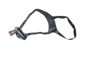 Кобура Хольстер ТТ наплечная горизонтального ношения (модельТ1М) Кобура Хольстер на пистолет Тульский Токарев, наплечная горизонтального ношения (модельТ1М), кожа, чёрного цвета