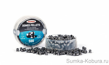 Пули Люман «Domed pellets» 4,5 мм 0,57 гр (500 шт.) 