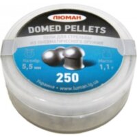 Пули Люман «Domed pellets» 5,5 мм 1,1 гр (250 шт.)