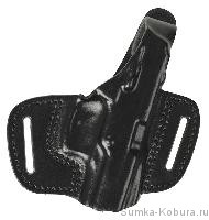 Кобура поясная для ГШ-18 (модель №2) Кобура поясная, натуральная кожа, закрытая, с двумя ушами