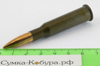 Учебный патрон 7,62х54 (СВД, ВМ, ПК, ПКМ) макет патрона 7,62х54
