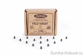 Пули Люман «Field target» 4,5 мм 0,68 гр (1250 шт.) 
