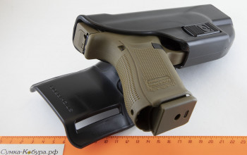 Кобура Альфа Glock 17 с выносным креплением (27342) Тактическая кобура Альфа для Glock 17 из высокопрочного пластика с выносным креплением.