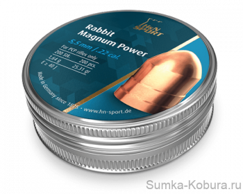 H&amp;N Rabbit Magnum Power 5,5 мм 1,64 гр (200 шт.) 