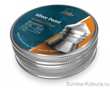H&amp;N Silver Point 4,5 мм 0,75 гр (500 шт.) 
