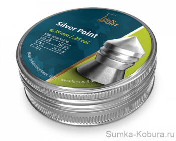 H&amp;N Silver Point 6,35 мм 1,58 гр (150 шт.) 