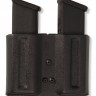 Паучер двойной пластиковый с поясным креплением Glock 17, Вектор (Размер №4) (21537)