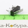 Переключатель на лазер (прямые ножки) (ПБ-4-1, ПБ-4-2)