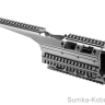 Алюминиевая рельсовая система для AK47/АК74/АК74М/АК100-ые серии/САЙГА FAB-Defense