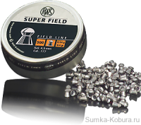 Пули «RWS SUPER FIELD» 4,5 мм 0,54 гр (500 шт.)