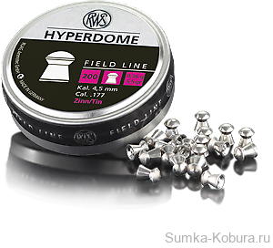Пули «RWS HYPERDOME» 4,5 мм 0,36 гр (200 шт.) RWS HYPERDOME