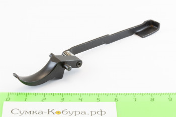 Спусковой крючок с пружиной и спусковой тягой АПС в сборе