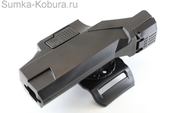 Кобура Альфа-2 для МПЛ Лебедева с поясным креплением  Кобура Альфа-2 для ПЛ (Лебедева) модульный с поясным креплением, изготовлена из высокопрочного пластика компанией Stich Profi.