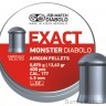 JSB Diabolo Exact Monster 4,52 мм 0,870 гр (400 шт.)