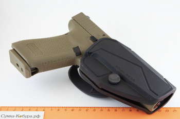 Кобура FOX для Glock 17 с быстросъемным креплением (27347) Кобура пластиковая FOX