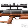 Пневматическая винтовка Kral Puncher Breaker 3 W (PCP, 6.35 мм, орех) 