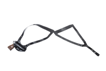 Кобура Хольстер для ПСМ наплечная, горизонтального ношения (модель ТМ) Кобура Хольстер для ПСМ наплечная, горизонтального ношения (модель ТМ), натуральная кожа, чёрный