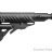 Приклад телескопический складной с амортизатором для САЙГА/AK-74M/АК-100-ые серии FAB-Defense M4-SAIGA SB