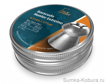 H&amp;N Baracuda Hunter Extreme 4,5 мм 0,62 гр (400 шт.) 