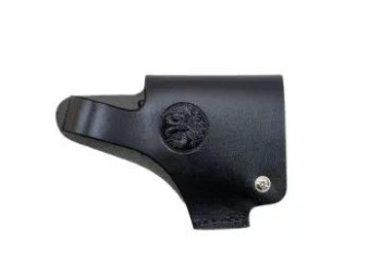 Кобура Хольстер поясная для устройства аэрозольного (модель Премьер-2)  Кобура Хольстер поясная для устройства аэрозольного (модель Премьер-2), кожа, чёрного цвета 