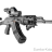 Эргономичная наклонная рукоятка FAB-Defense PTK